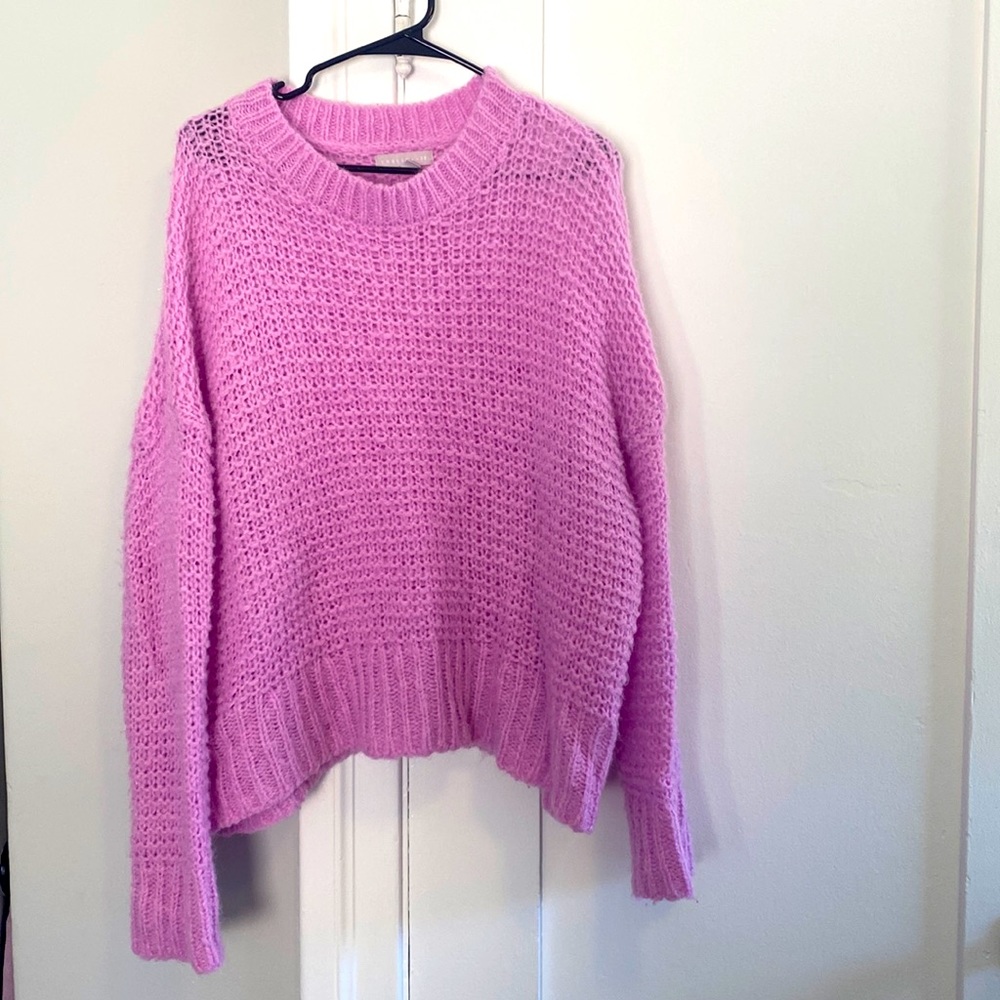 Chelsea 28 pink knit sweater